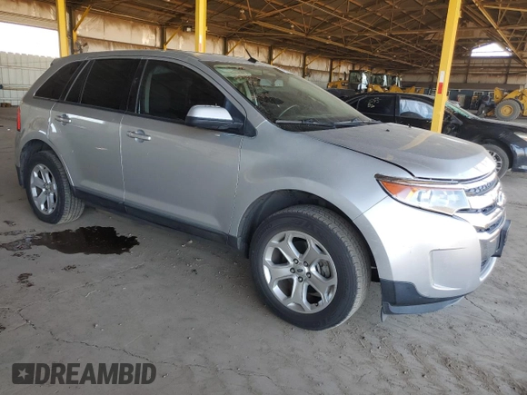 2014 Ford Edge SEL with VIN 2FMDK3JCXEBB39656, listed as a Copart auction lot 76375704 with 138,350 mi miles and Salvage Title. Bid and sale history available at carsss.com. Image 4.