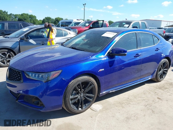 2018 Acura TLX w/A-SPEC Pkg with VIN 19UUB2F67JA003851, listed as a IAAI auction lot 42232320 with 118,072 mi miles and . Bid and sale history available at DreamBid. Image 18.