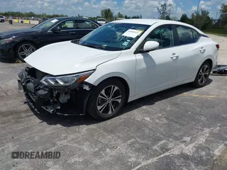 2022 Nissan Sentra SV z VIN 3N1AB8CV7NY287969, wystawiony jako IAAI lot #42501611 z przebiegiem 55 975 mil mil oraz . Historia ofert i sprzedaży dostępna na DreamBid. Obrazek 18.