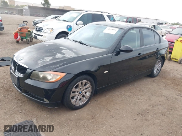 2007 BMW 3 Series 328i with VIN WBAVC53517FZ80487, listed as a IAAI auction lot 42643410 with 225,942 mi miles and . Bid and sale history available at DreamBid. Image 2.