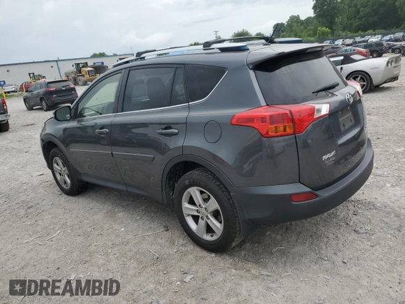 2013 Toyota RAV4 XLE with VIN JTMRFREV4DD044404, listed as a Copart auction lot 57251405 with 240,963 mi miles and Salvage title. Bid and sale history available at DreamBid. Image 2.