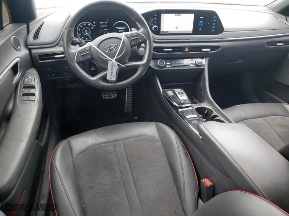 2022 Hyundai Sonata SEL Plus with VIN 5NPEJ4J26NH146990, listed as a Copart auction lot 42778375 with 72,077 mi miles and Salvage Title. Bid and sale history available at carsss.com. Image 8.