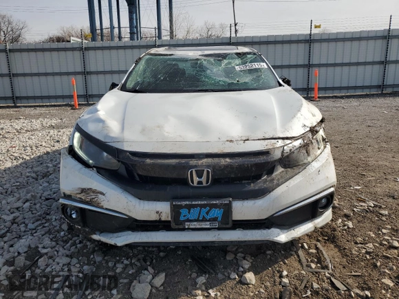 2019 Honda Civic EX-L z VIN 19XFC1F76KE005063, wystawiony jako Copart lot #53252115 z przebiegiem 87 758 mil mil oraz Szkoda całkowita • Salvage title. Historia ofert i sprzedaży dostępna na DreamBid. Obrazek 5.