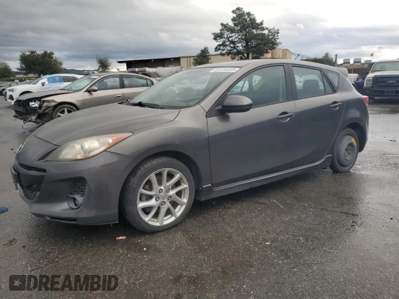 2012 Mazda 3 S Touring with VIN JM1BL1L63C1512890, listed as a Copart auction lot 89194695 with 160,867 mi miles and Salvage Title. Bid and sale history available at DreamBid. Image 1.