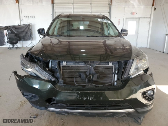 2019 Nissan Pathfinder S with VIN 5N1DR2MM6KC615777, listed as a Copart auction lot 47473895 with 116,527 mi miles and Clean Title. Bid and sale history available at carsss.com. Image 5.