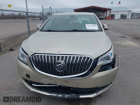 2014 Buick LaCrosse Leather with VIN 1G4GB5G31EF106205, listed as a IAAI auction lot 41569989 with 118,968 mi miles and . Bid and sale history available at DreamBid. Image 6.