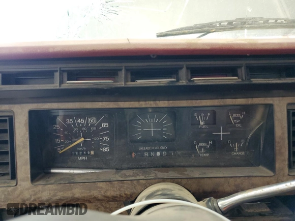 1986 Ford F-150 with VIN 1FTEF14NXGPB18719, listed as a Copart auction lot 56383625 with 16,249 mi miles and Salvage title. Bid and sale history available at DreamBid. Image 9.