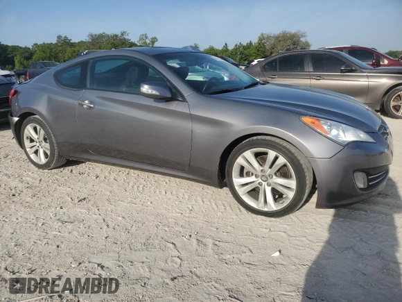 2011 Hyundai Genesis Coupe Grand Touring с VIN KMHHU6KH0BU046206, выставлен на аукционе Copart как лот 54148105 с пробегом 126 083 миль миль и На запчасти • Non repairable. История ставок и продаж доступна на DreamBid. Изображение 4.