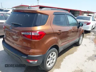 2018 Ford EcoSport SE with VIN MAJ3P1TE9JC212858, listed as a IAAI auction lot 42029732 with 98,869 mi miles and . Bid and sale history available at DreamBid. Image 4.