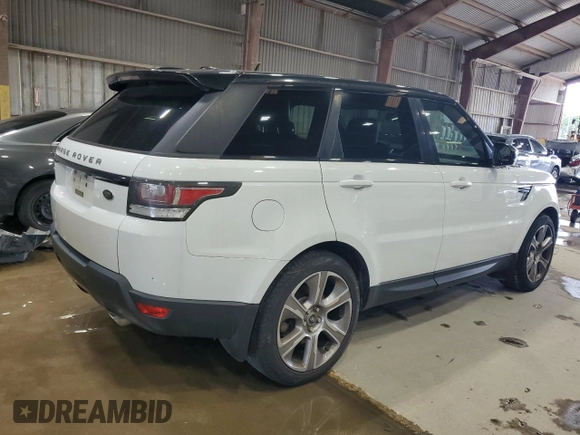 2015 Land Rover Range Rover Sport HSE with VIN SALWR2VFXFA514457, listed as a Copart auction lot 61013025 with 101,320 mi miles and Salvage title. Bid and sale history available at DreamBid. Image 3.