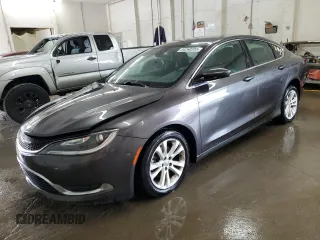 2016 Chrysler 200 Limited with VIN 1C3CCCAB7GN154664, listed as a Copart auction lot 54260355 with 230,893 mi miles and Salvage Title. Bid and sale history available at carsss.com. Image 1.