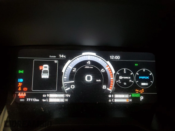 2023 Toyota Tundra Limited Hybrid with VIN 5TFJC5DB5PX015177, listed as a Copart auction lot 87896795 with 77,113 mi miles and Salvage title. Bid and sale history available at DreamBid. Image 9.