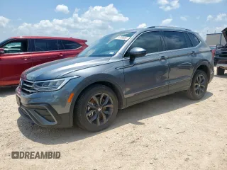 2024 Volkswagen Tiguan SE с VIN 3VV3B7AX4RM061942, выставлен на аукционе Copart как лот 61206695 с пробегом 27 128 миль миль и Списание • Salvage title. История ставок и продаж доступна на DreamBid. Изображение 1.