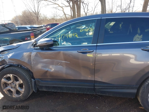 2018 Honda CR-V EX-L with VIN 7FARW2H89JE051063, listed as a IAAI auction lot 41748142 with 90,834 mi miles. Bid and sale history available at carsss.com. Image 15.