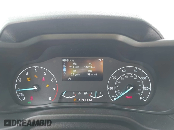 2022 Ford Transit Connect XLT with VIN NM0LS7T28N1541292, listed as a IAAI auction lot 41446874 with 91,054 mi miles and . Bid and sale history available at DreamBid. Image 7.