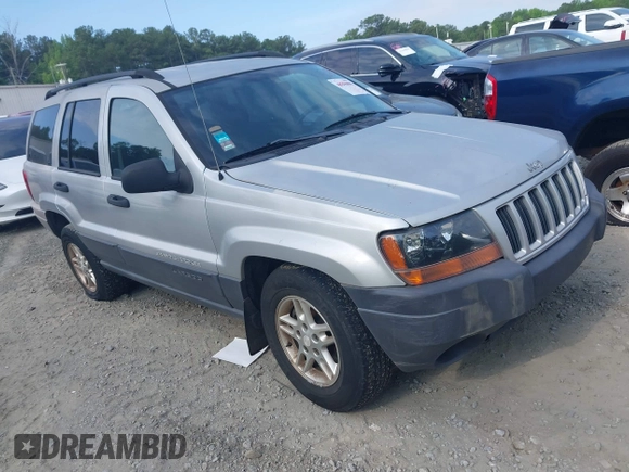 2004 Jeep Grand Cherokee Laredo z VIN 1J4GW48S54C106405, wystawiony jako IAAI lot #42315689 z przebiegiem 104 416 mil mil oraz . Historia ofert i sprzedaży dostępna na DreamBid. Obrazek 1.