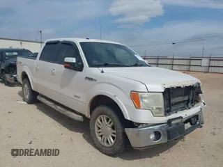 2011 Ford F-150 XLT with VIN 1FTFW1ET0BFC13189, listed as a IAAI auction lot 41687097 with 202,262 mi miles. Bid and sale history available at carsss.com. Image 1.