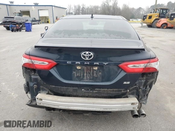2020 Toyota Camry SE with VIN 4T1M11AK2LU955511, listed as a Copart auction lot 49217625 with 65,323 mi miles and Salvage Title. Bid and sale history available at carsss.com. Image 6.