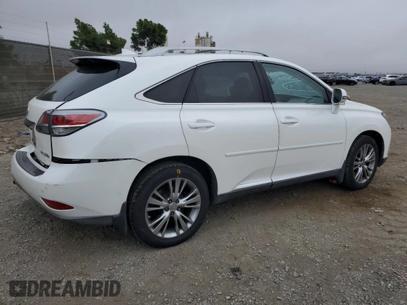 2014 Lexus RX 350 with VIN JTJBK1BA6E2461484, listed as a Copart auction lot 58937775 with 95,704 mi miles and Salvage title. Bid and sale history available at DreamBid. Image 3.