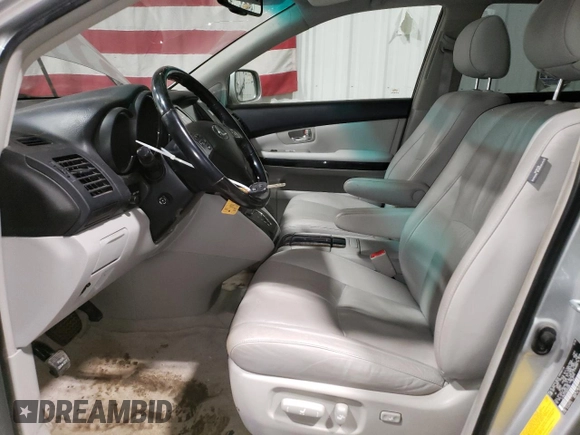 2008 Lexus RX 400h with VIN JTJHW31UX82050681, listed as a Copart auction lot 51549455 with 63,296 mi miles and Salvage Title. Bid and sale history available at DreamBid. Image 7.