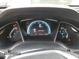 2016 Honda Civic EX with VIN 2HGFC2F77GH518504, listed as a Copart auction lot 53779945 with 158,932 mi miles and Salvage Title. Bid and sale history available at DreamBid. Image 9.