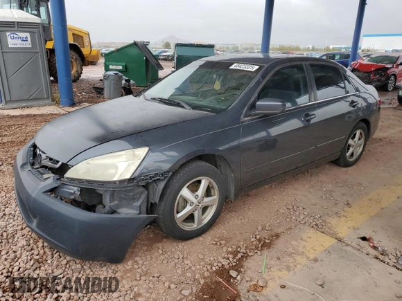 2005 Honda Accord EX with VIN 1HGCM56735A188941, listed as a Copart auction lot 48423325 with 121,311 mi miles and Salvage Title. Bid and sale history available at DreamBid. Image 1.