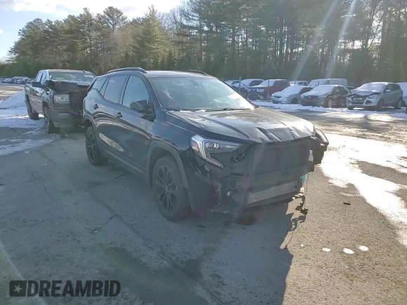2019 GMC Terrain SLE with VIN 3GKALTEX8KL298018, listed as a Copart auction lot 41871205 with 76,169 mi miles and Salvage Title. Bid and sale history available at carsss.com. Image 11.