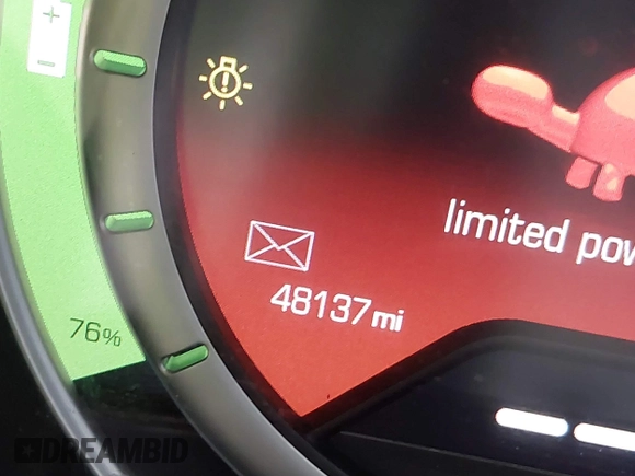 2015 FIAT 500e with VIN 3C3CFFGE7FT561599, listed as a IAAI auction lot 41478338 with 48,137 mi miles. Bid and sale history available at carsss.com. Image 15.