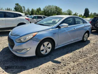 2012 Hyundai Sonata Hybrid with VIN KMHEC4A4XCA024838, listed as a Copart auction lot 63973435 with 12,850 mi miles and Clean title. Bid and sale history available at DreamBid. Image 1.