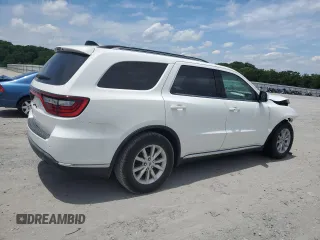 2020 Dodge Durango SXT with VIN 1C4RDHAG7LC307528, listed as a Copart auction lot 59709415 with 79,243 mi miles and Salvage title. Bid and sale history available at DreamBid. Image 3.