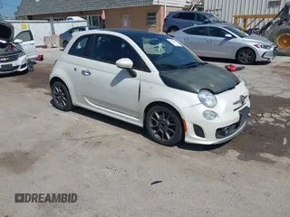 2016 FIAT 500 Abarth with VIN 3C3CFFFH3GT161536, listed as a IAAI auction lot 42340457 with 85,813 mi miles and . Bid and sale history available at DreamBid. Image 1.