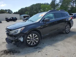 2018 Subaru Outback Limited with VIN 4S4BSANC4J3360749, listed as a Copart auction lot 57300185 with 107,678 mi miles and Salvage title. Bid and sale history available at DreamBid. Image 1.