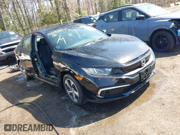 2020 Honda Civic LX with VIN 2HGFC2F69LH532499, listed as a IAAI auction lot 41919941 with 96,936 mi miles and . Bid and sale history available at DreamBid. Image 1.