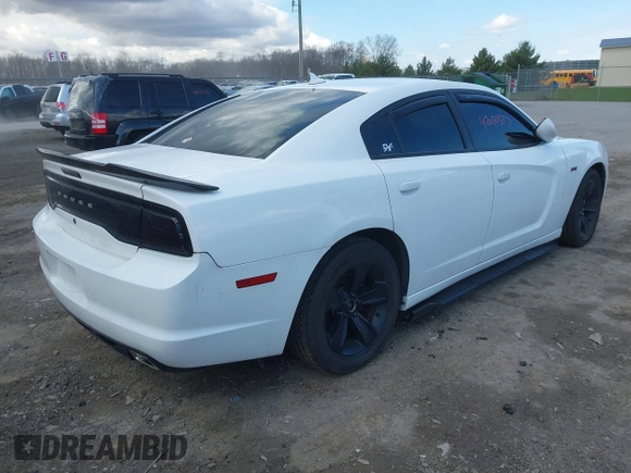 2012 Dodge Charger Police with VIN 2C3CDXAT0CH199106, listed as a IAAI auction lot 42020577 with 156,248 mi miles. Bid and sale history available at carsss.com. Image 4.