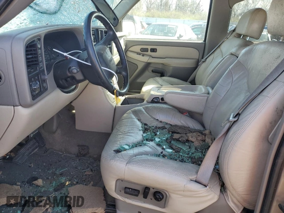 2002 GMC Yukon SLT with VIN 1GKEK13Z52J275719, listed as a Copart auction lot 50007305 with 156,669 mi miles and Salvage Title. Bid and sale history available at carsss.com. Image 7.