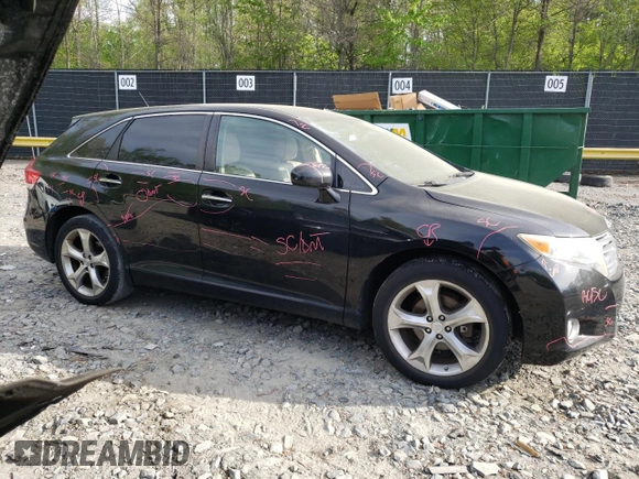 2010 Toyota Venza with VIN 4T3BK3BB2AU038670, listed as a Copart auction lot 52758215 with 138,728 mi miles and Salvage Title. Bid and sale history available at carsss.com. Image 4.