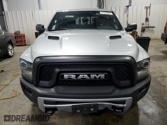 2017 Ram 1500 Rebel with VIN 1C6RR7YT4HS522710, listed as a Copart auction lot 51519335 with 208,742 mi miles and Salvage title. Bid and sale history available at DreamBid. Image 5.