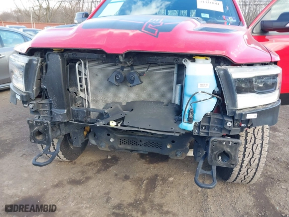 2019 Ram 1500 Rebel with VIN 1C6SRFET5KN753654, listed as a IAAI auction lot 41421884 with 90,255 mi miles. Bid and sale history available at carsss.com. Image 6.