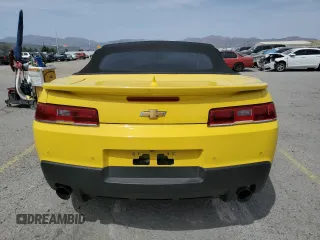2014 Chevrolet Camaro LT with VIN 2G1FB3D39E9193829, listed as a Copart auction lot 52570805 with 95,486 mi miles and Salvage title. Bid and sale history available at DreamBid. Image 6.