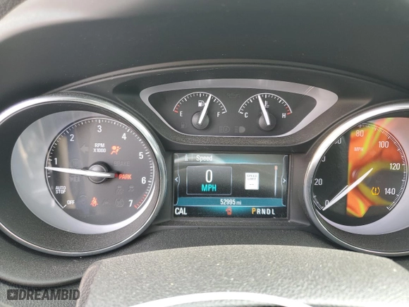2019 Buick Envision Essence with VIN LRBFXCSA2KD043360, listed as a Copart auction lot 48172075 with 52,995 mi miles and Salvage Title. Bid and sale history available at carsss.com. Image 9.