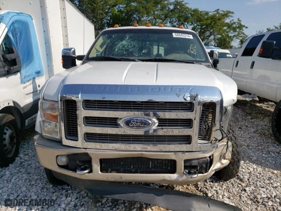 2008 Ford Super Duty F-450 DRW XL with VIN 1FTXW43R78ED59892, listed as a Copart auction lot 68845314 with 210,681 mi miles and Salvage Title. Bid and sale history available at carsss.com. Image 5.