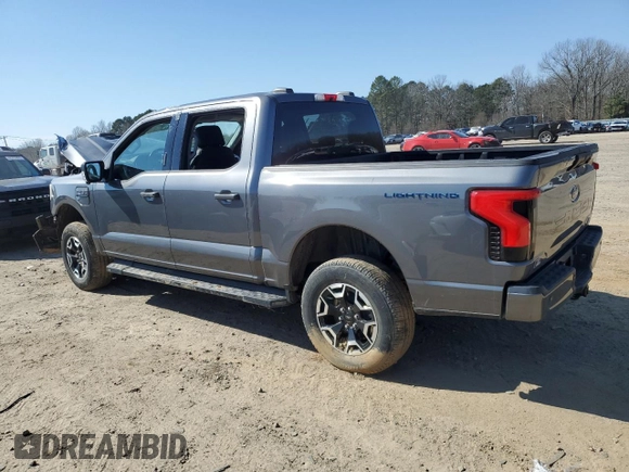 2022 Ford F-150 Lightning Pro с VIN 1FTVW1EL1NWG02388, выставлен на аукционе Copart как лот 46108645 с пробегом 20 284 миль миль и Списание • Salvage title. История ставок и продаж доступна на DreamBid. Изображение 2.