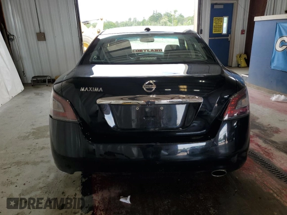 2012 Nissan Maxima SV with VIN 1N4AA5AP9CC868033, listed as a Copart auction lot 65988475 with 87,380 mi miles and Salvage title. Bid and sale history available at DreamBid. Image 6.