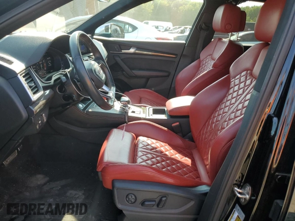 2018 Audi SQ5 Premium Plus with VIN WA1A4AFY0J2202932, listed as a Copart auction lot 71538104 with 90,036 mi miles and Salvage Title. Bid and sale history available at DreamBid. Image 7.