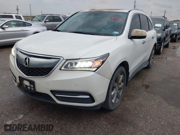 2016 Acura MDX w/Advance with VIN 5FRYD4H94GB019419, listed as a IAAI auction lot 41183232 with 261,619 mi miles. Bid and sale history available at carsss.com. Image 18.