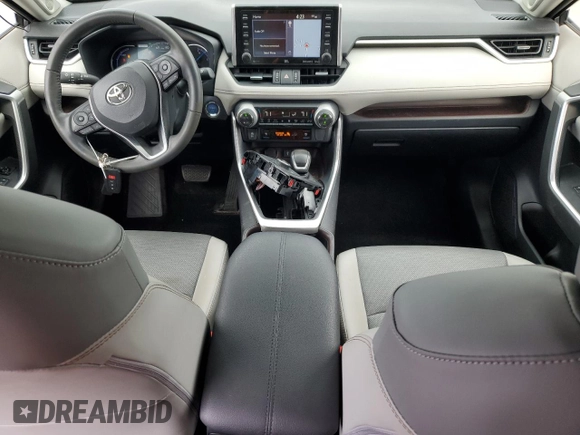 2020 Toyota RAV4 Hybrid Limited with VIN JTMDWRFV9LD066664, listed as a Copart auction lot 50167245 with 25,348 mi miles and Salvage Title. Bid and sale history available at carsss.com. Image 8.