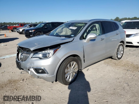 2016 Buick Envision Premium II with VIN LRBFXFSX2GD198908, listed as a Copart auction lot 81965594 with 64,081 mi miles and Salvage Title. Bid and sale history available at carsss.com. Image 1.