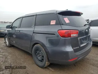 2016 Kia Sedona LX with VIN KNDMB5C1XG6119811, listed as a Copart auction lot 48228105 with 120,748 mi miles and Clean Title. Bid and sale history available at carsss.com. Image 2.