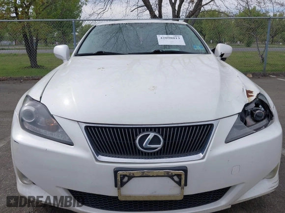 2006 Lexus IS 250 with VIN JTHCK262262007247, listed as a IAAI auction lot 42098013 with 148,221 mi miles and . Bid and sale history available at DreamBid. Image 6.