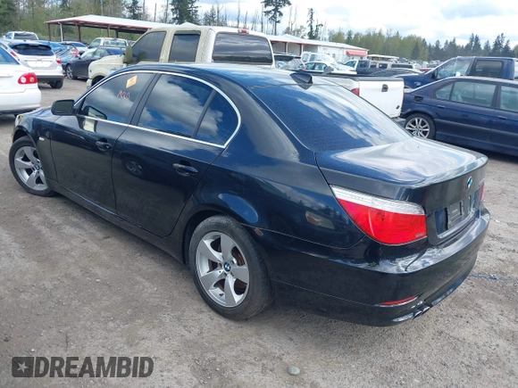 2008 BMW 5 Series 528i with VIN WBANU53558C117336, listed as a IAAI auction lot 42088002 with 127,411 mi miles and . Bid and sale history available at carsss.com. Image 3.